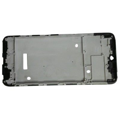LCD Frame Middle Chassis for Infinix Smart 7 India - Black by Maxbhi.com