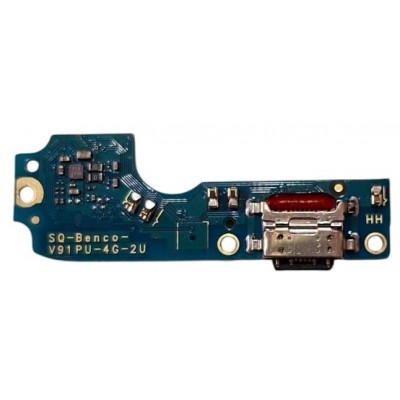 Charging Connector Flex Pcb Board For Benco V91 By - Maxbhi Com