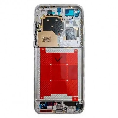 Lcd Frame Middle Chassis For Huawei Mate 70 Pro White By - Maxbhi Com