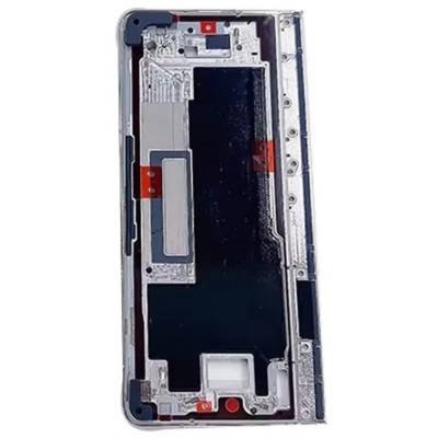Lcd Frame Middle Chassis For Honor Magic Vs2 White By - Maxbhi Com