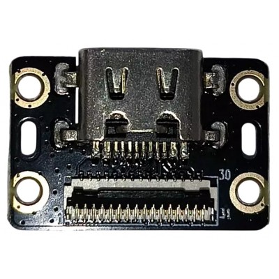 Charging Connector Flex Pcb Board For Blackview Mega 8 By - Maxbhi Com
