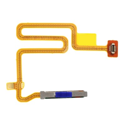 Fingerprint Sensor Flex Cable For Oppo A16s Blue By - Maxbhi Com