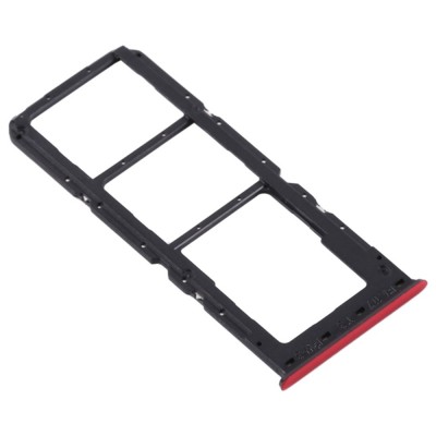 Sim Card Holder Tray For Oppo A91 Red - Maxbhi Com