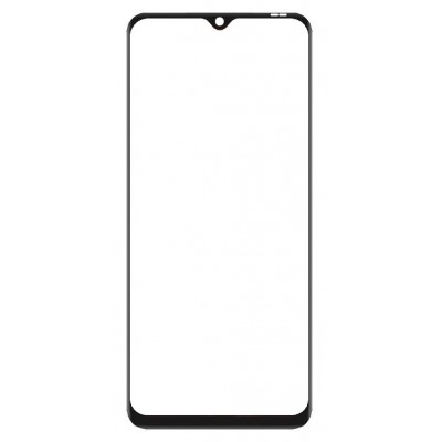 Replacement Front Glass For Itel Aura 05i Black By - Maxbhi Com