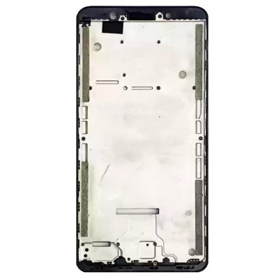 Lcd Frame Middle Chassis For Tecno Pop 6 Go Black By - Maxbhi Com