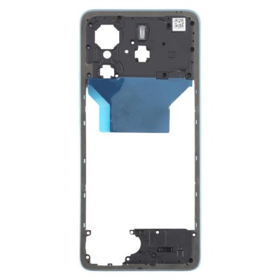 Middle Frame Ring Only For Xiaomi Redmi Note 14 4g Blue By - Maxbhi Com