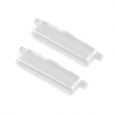 Volume Side Button Outer For Tecno Pop 6 Go White By - Maxbhi Com