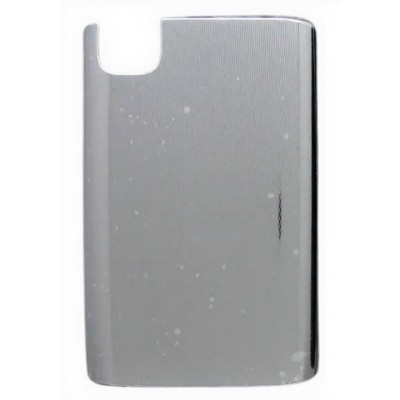 Back Panel Cover For Nokia E75 Silver Black - Maxbhi Com
