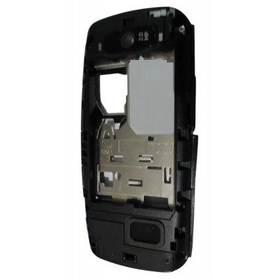 Lcd Frame Middle Chassis For Nokia Asha 305 Grey By - Maxbhi Com