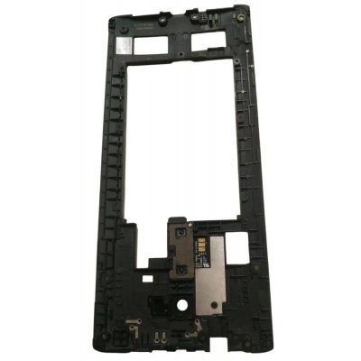 Middle Frame Ring Only For Asus Zenfone 2 Laser Ze550kl White By - Maxbhi Com