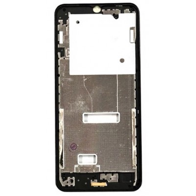 Lcd Frame Middle Chassis For Vivo Y03t Black By - Maxbhi Com