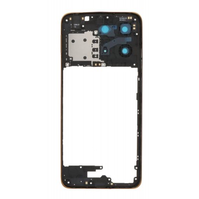 Middle Frame Ring Only For Motorola Moto G15 Orange By - Maxbhi Com