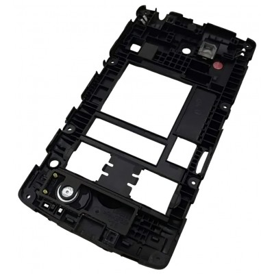 Middle Frame Ring Only For Lg L Fino D295 With Dual Sim White By - Maxbhi Com