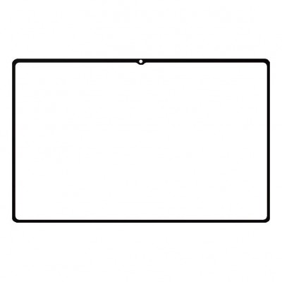 Replacement Front Glass For Samsung Galaxy Tab S11 Ultra Silver By - Maxbhi Com