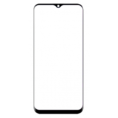 Replacement Front Glass For Itel P36 Blue By - Maxbhi Com