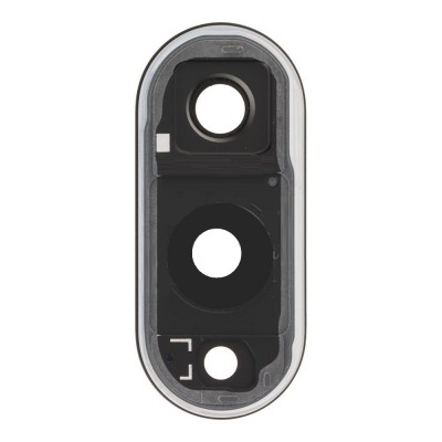 Camera Lens Glass With Frame For Samsung Galaxy S25 Edge White By - Maxbhi Com