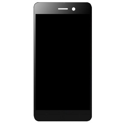 Lcd With Touch Screen For Itel A16 Plus Black By - Maxbhi Com
