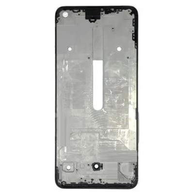 Lcd Frame Middle Chassis For Oppo Reno 5 4g Silver By - Maxbhi Com