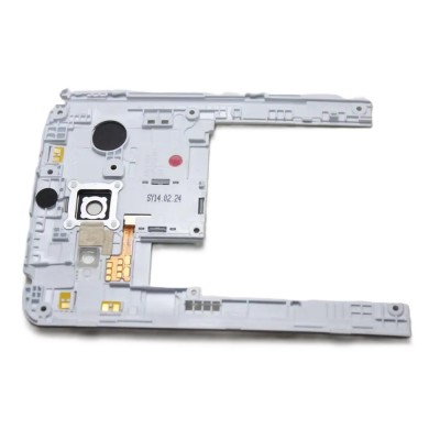 Middle Frame Ring Only For Lg G Pro 2 D837 White By - Maxbhi Com