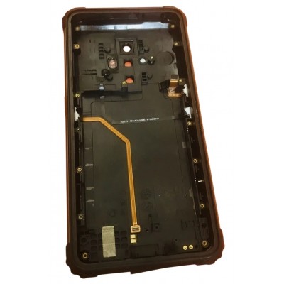 Back Panel Cover For Blackview Bv6600e Black - Maxbhi Com