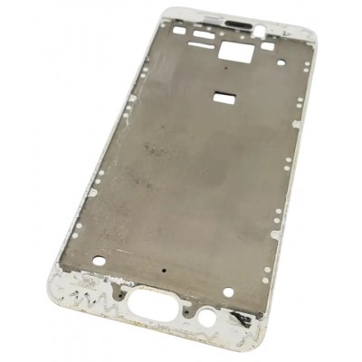 Lcd Frame Middle Chassis For Meizu Mx6 White By - Maxbhi Com