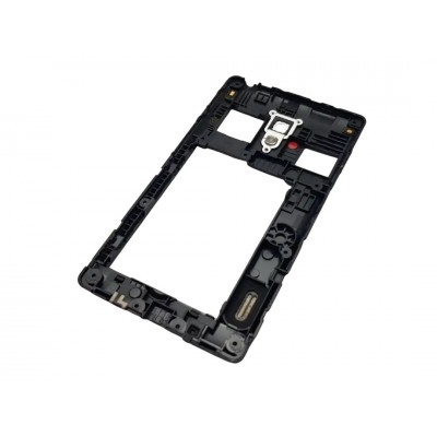 Middle Frame Ring Only For Lg Optimus L7 Ii P713 White By - Maxbhi Com