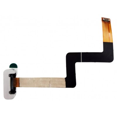 Fingerprint Sensor Flex Cable For Doogee R20 White By - Maxbhi Com