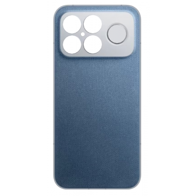 Back Panel Cover For Xiaomi Poco F8 Ultra Blue - Maxbhi Com