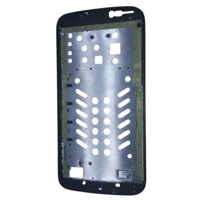 Lcd Frame Middle Chassis For Alcatel Pop C7 White By - Maxbhi Com