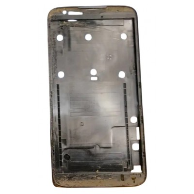 Lcd Frame Middle Chassis For Lenovo A680 White By - Maxbhi Com