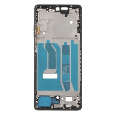 Lcd Frame Middle Chassis For Motorola Moto G85 5g Black By - Maxbhi Com