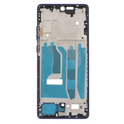 Lcd Frame Middle Chassis For Motorola Moto G85 5g Blue By - Maxbhi Com