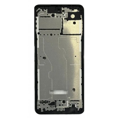 Lcd Frame Middle Chassis For Infinix Smart 8 Hd Black By - Maxbhi Com