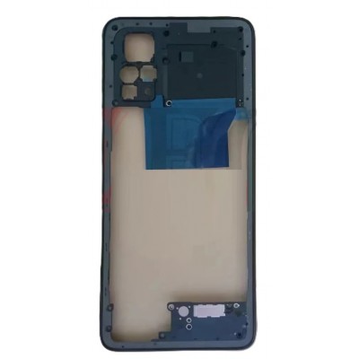 Middle Frame Ring Only For Infinix Note 11 Pro Blue By - Maxbhi Com