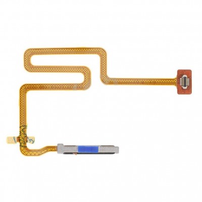 Fingerprint Sensor Flex Cable For Oppo A36 Blue By - Maxbhi Com