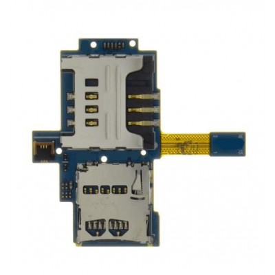 MMC + Sim Connector for Samsung Galaxy S Duos 3