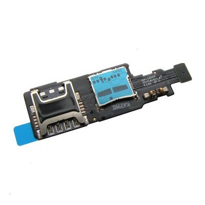 MMC + Sim Connector for Samsung Galaxy S5 Duos