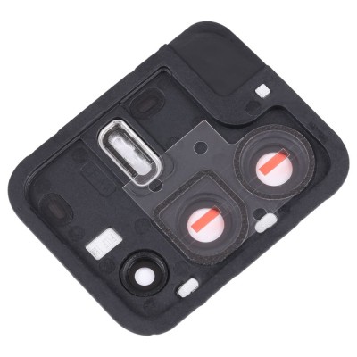 Camera Lens Glass With Frame For Vivo S12 5g Black By - Maxbhi Com