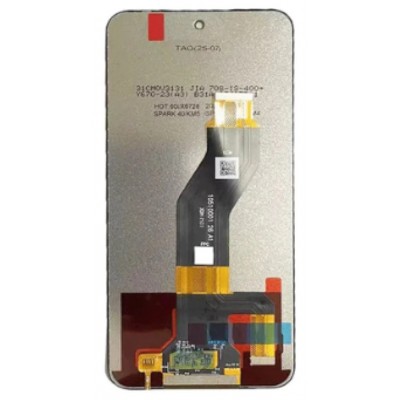 Lcd With Touch Screen For Infinix Hot 60i 5g White By - Maxbhi Com