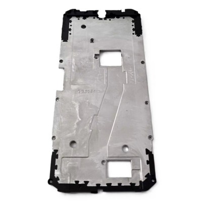 Lcd Frame Middle Chassis For Ulefone Armor X32 Orange By - Maxbhi Com