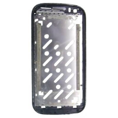 Lcd Frame Middle Chassis For Alcatel Pop C5 Black By - Maxbhi Com