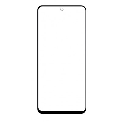 Replacement Front Glass For Lava Play Max Black By - Maxbhi Com