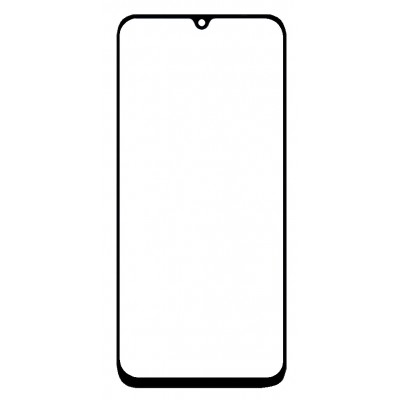 Replacement Front Glass For Xiaomi Poco C85 5g Black By - Maxbhi Com