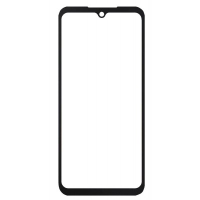 Replacement Front Glass For Cubot Kingkong Power 5 Black By - Maxbhi Com