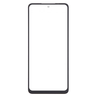 Replacement Front Glass For Oppo A5 4g Black By - Maxbhi Com