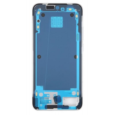 Lcd Frame Middle Chassis For Xiaomi Redmi Turbo 4 Pro White By - Maxbhi Com
