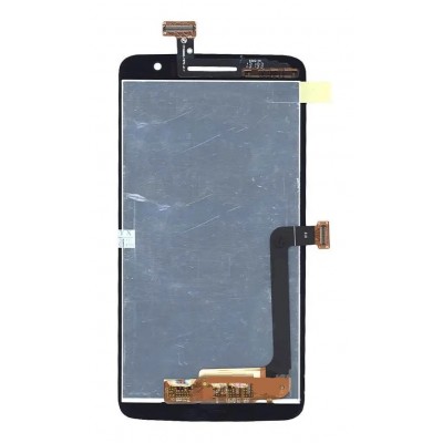 Lcd With Touch Screen For Alcatel One Touch Scribe Hd Black By - Maxbhi Com