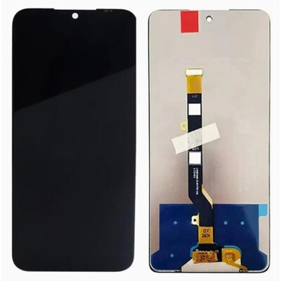 Lcd With Touch Screen For Tecno Pova 7 4g Silver By - Maxbhi Com