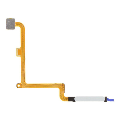 Fingerprint Sensor Flex Cable For Xiaomi Poco M7 4g Silver By - Maxbhi Com
