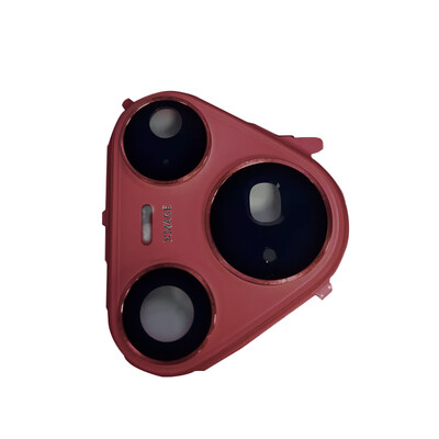 Camera Lens Glass With Frame For Huawei Pura 80 Pro Red By - Maxbhi Com